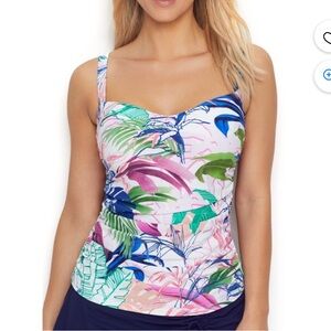 Gottex 38d nwt tankini top